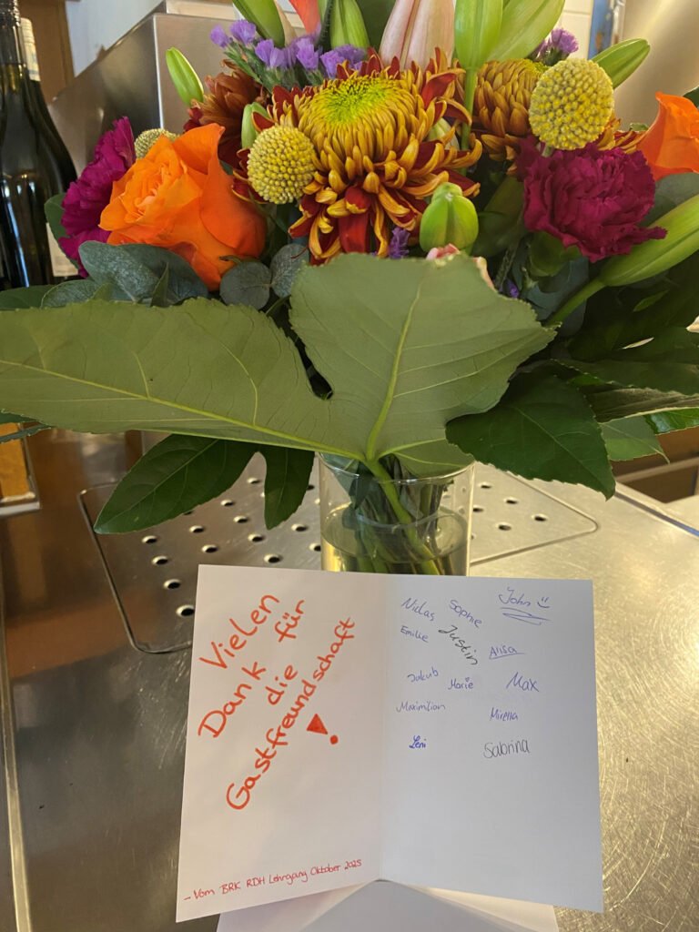 Dankeschön vom BRK - Oktober 2025